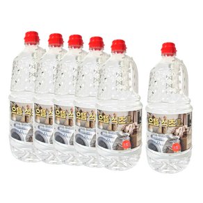 으뜸 세탁물헹굼전용 식초, 6개, 1.8L (25,710원)