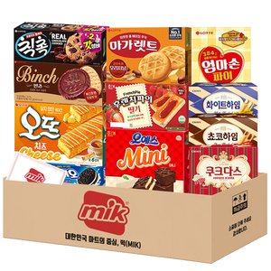 사무실 탕비실 과자세트 1호 11종 + 메세지카드 (19,440원) (무료)
