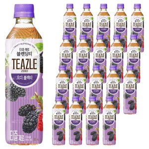 티즐 제로 오디 블랙티, 500ml, 20개 (12,960원) (와우무배)
