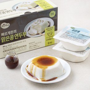 맑은물에 빠르게한끼 맑은콩 연두부 오리엔탈소스 6입, 804g, 1개 (5,880원)
