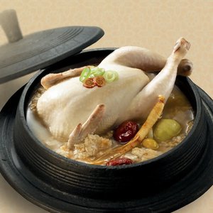 누룽지백숙 1kg 2팩 + 녹두삼계탕 1kg 2팩 (24,924원/무료)