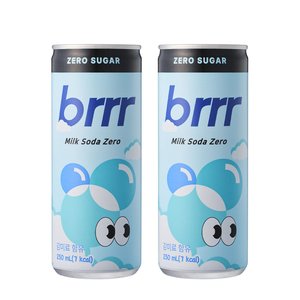부르르 밀크소다제로 밀크 250ml 30캔 (13,500원) (무료)