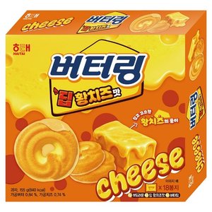 해태제과 버터링 딥황치즈, 1개, 155g (4,920원)