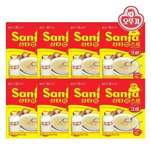 오뚜기 산타 컵 크림스프(22Gx3)x8개 총24개입 (6,900원/무료)