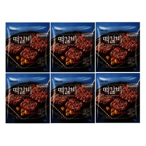 피코크 떡갈비 450g x 6팩 (28,480원/무료배송)