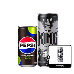 펩시제로라임 210mlx30캔+핫식스 더킹 제로 355mlx24캔 +핫식스 더킹 포스 355ml 6개 증정 (30,900원) (무료)