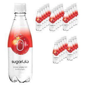 슈가로로 스파클링 사과 음료, 350ml, 24개 (13,930원)