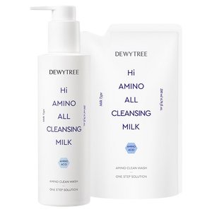 듀이트리 하이 아미노 올 클렌징 밀크 본품 200ml + 리필 200ml 세트 (9,700원) (무료)