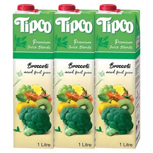 팁코 브로콜리 혼합 주스, 1L, 3개 (9,990원/무료)