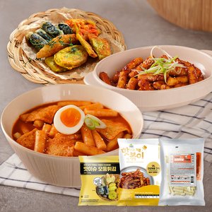 우리밀 떡볶이 밀키트 480g 6팩+모둠튀김 1팩 (19,810원/무료)