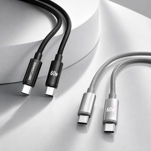 C to C 60W 초고속 충전케이블 1+1 (3,700원~/무료)