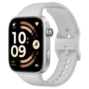 샤오미 Xiaomi 레드미 스마트워치 6, 실버 그레이, 52.58mm, GPS + 블루투스 (129,800원)