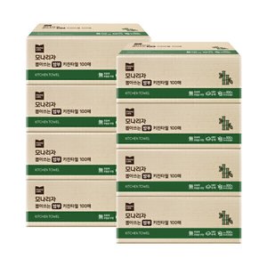 모나리자 간편하게 뽑아쓰는 대나무 키친타올 100매 8입 (8,470원/무료)