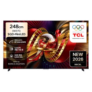 TCL 4K UHD Mini LED 프리미엄 SQD GoogleTV (3,950,560원)
