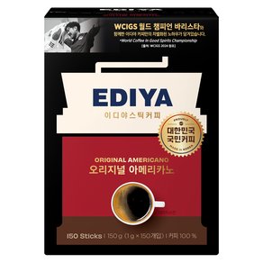 이디야 오리지널 아메리카노 원두커피믹스, 1g, 150개입, 1개 (14,790원)