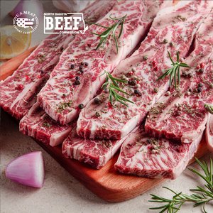 프레시누리 앵거스 구이용 미국산 꽃 LA갈비 1kg 탑초이스 (36,400원/무료)