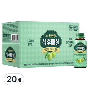 보고신약 태전약원 속편안한 식후매실 음료, 20개, 100ml (12,560원)