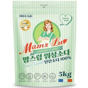 맘스럽 워싱소다 탄산소다 초강력 세탁보조제 100% 탈취인증, 5kg, 1개 (6,960원)