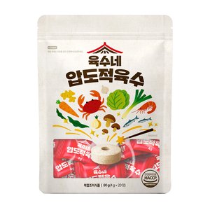 육수네 압도적 코인육수 진한 천연 조미료 1개 20알 (3,900원/3,000원)