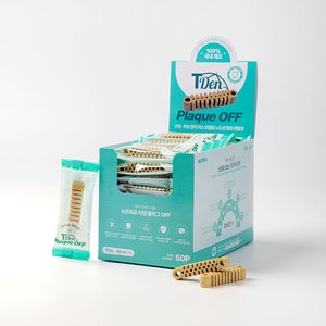 티덴플라그오프 50P 강아지 간식 덴탈껌 양치껌 (17,000원/무료)