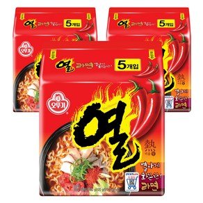 오뚜기 열라면 120g, 15개 (8,980원)