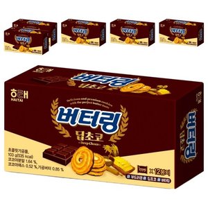 해태제과 버터링 딥초코 12p, 103g, 6개 (8,740원)