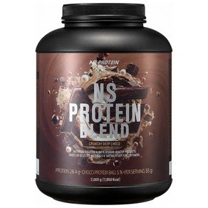 블랙홀 NS 프로틴 블렌드 WPI 함유 딥초코 2kg 복합단백질 헬스보충제, 1개 (37,400원)