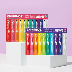 1-3세 치카부 초미세모 칫솔 9입 x 2세트 (14,900원/무료)