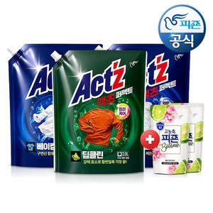 액츠 퍼펙트 일반/드럼겸용 세제 2Lx3개+보타닉섬유유연제 200mlx2개 (13,931원) (무료)