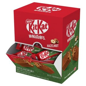 KitKat 미니어처 헤이즐넛 25p (8,610원)