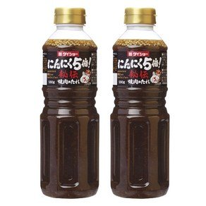 다이쇼 마늘 5배 비전 야키니쿠 양념, 2개, 590g (9,060원)
