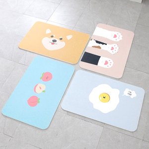프리미엄 규조토 발매트 M (2,500원/네멤무배)