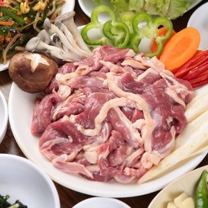 국내산 1등급 생오리로스 슬라이스 500g x 4팩 (25,390원/무료)