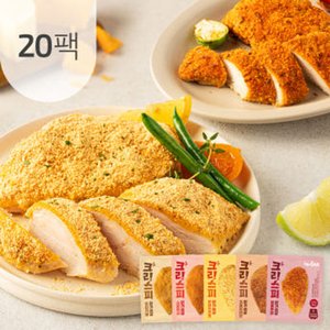 아임닭 크리스피 닭가슴살 90g 5종 20팩 (31,090원/무료)