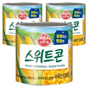 오뚜기 스위트콘, 340g, 3개 (3,870원)
