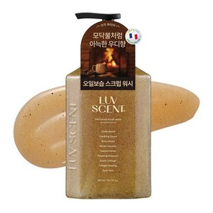럽센트 스크럽 워시 코지파이어 시더우드향, 1개, 500ml (8,180원)
