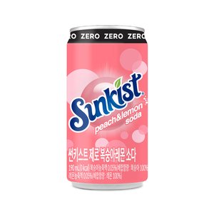 썬키스트 제로, 복숭아레몬소다, 190ml, 30개 (8,900원/무료) 광고