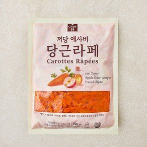 쉐프엠 저당 애사비 당근라페, 500g, 1개 (6,920원)