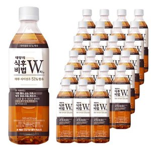 태양의식후비법W차 500ml 24개 (13,480원) (무료)