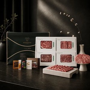 우메종 한우 1++ 구이세트 1.2kg (162,220원/무료)