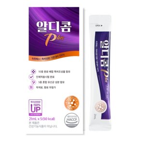 알디콤 [공식] 숙취해소제 알디콤Plus 액상 스틱형 5포입, 105ml, 1개 (11,900원)