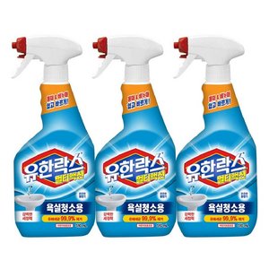 유한락스 멀티액션 욕실청소용 세정제 510ml 3개 (7,920원/무료)